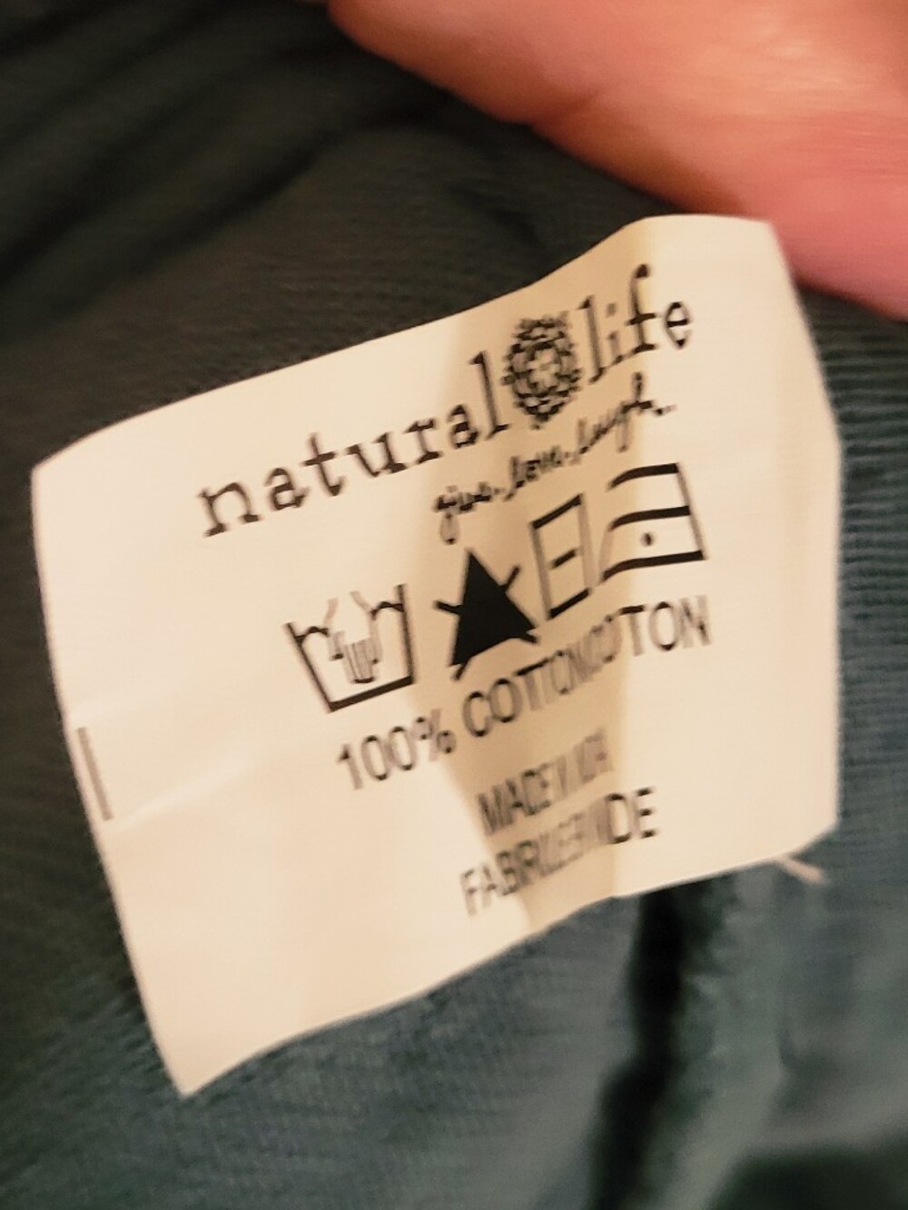 NATURAL LIFE Teal V-Neck Wide-Leg Jumpsuits Size Large - Picture 5 of 6